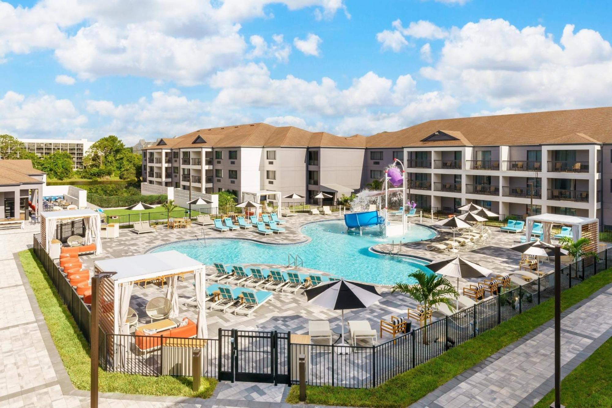 Courtyard By Marriott Orlando Lake Buena Vista At Vista Centre Exteriér fotografie